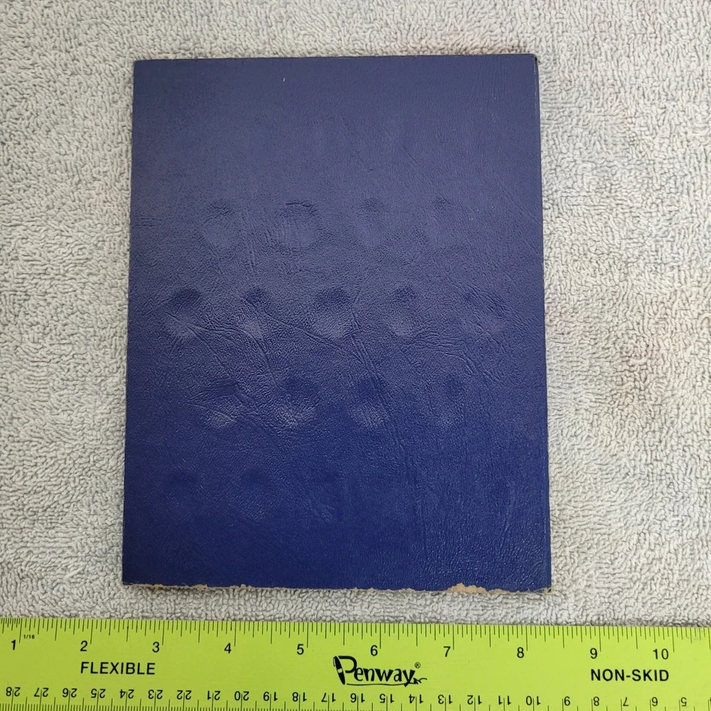 Whitman Liberty Seated Dime Collection 1837 to 1862 Coin Folder No 9011 Blue